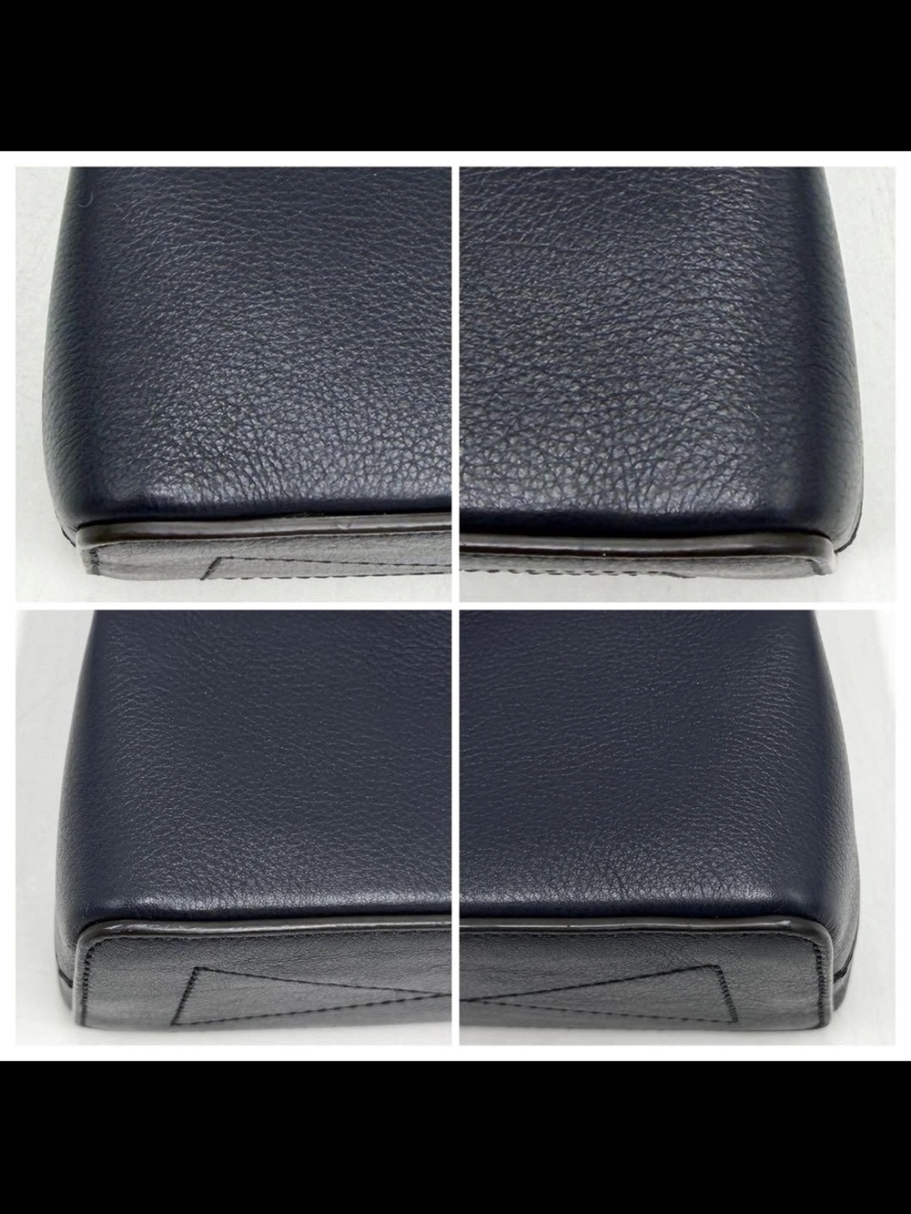 Mulberry Navy Leather Satchel with Green Snake-Print Flap & Raspberry Handle - Picture 5 of 16